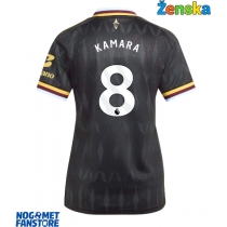 Aston Villa Boubacar Kamara #8 Gostujuci Dres za Ženska 2026-27 Kratak Rukav